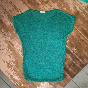 Teal maternity top size large